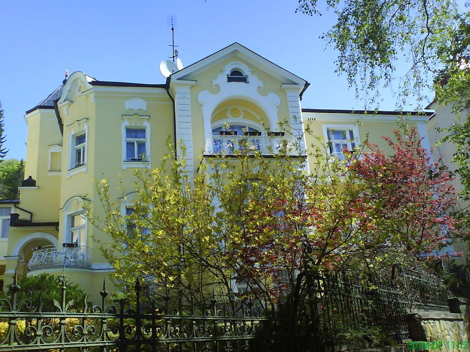 Villa Sonnenstrahl Маріанські Лазні Екстер'єр фото
